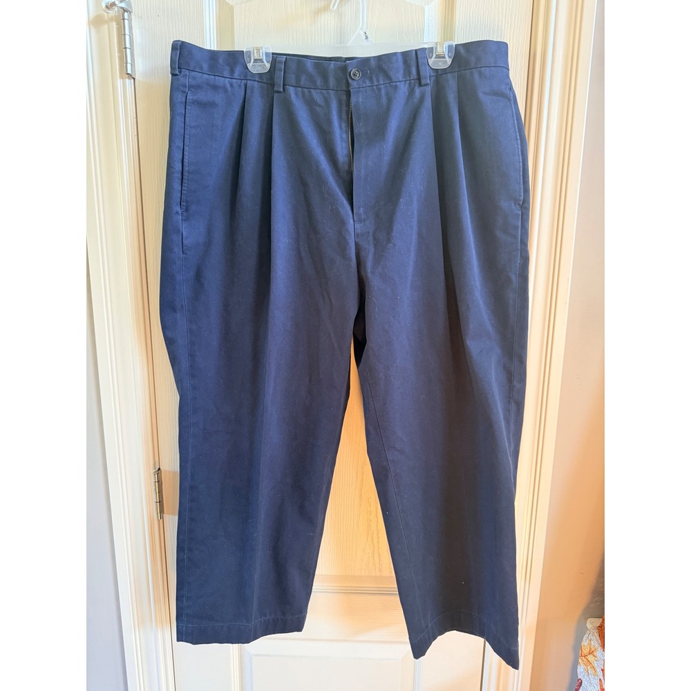 Brooks Brothers Men's navy 100% cotton pants.